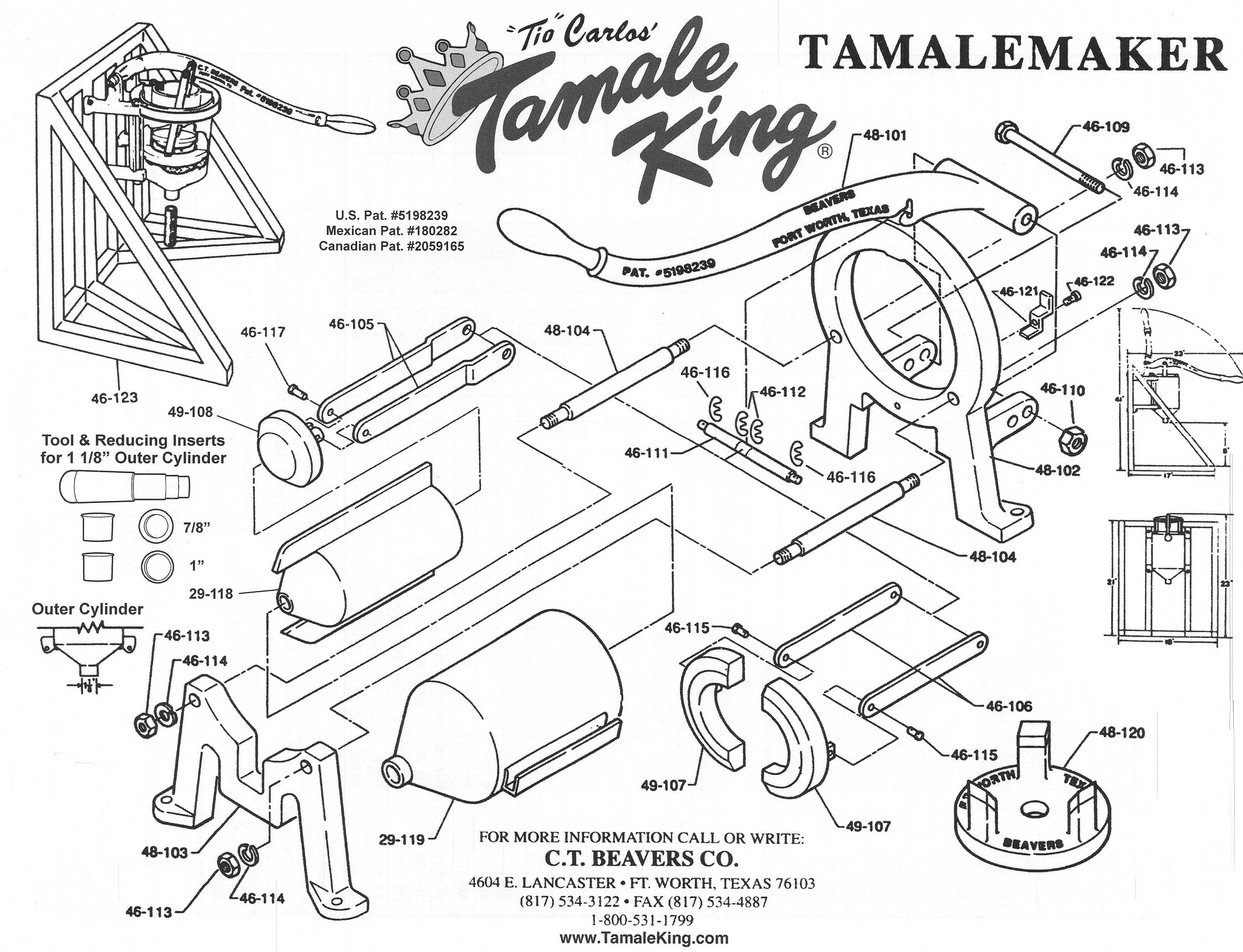Tamale King TK156 Tio Carlos' Tamale King Tamale Maker